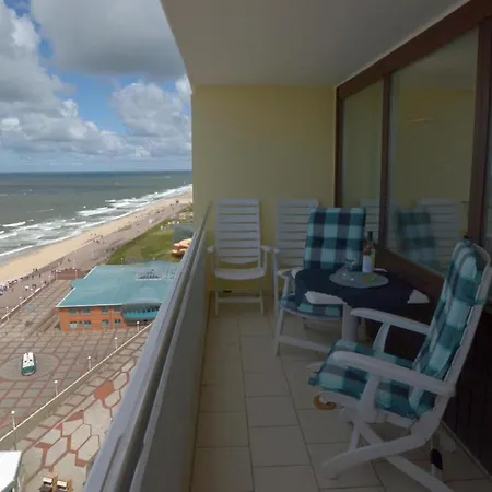 1-258, Seeseite Haus Metropol, Traumhafter Nordsee-u Landblick, 11 Etage *