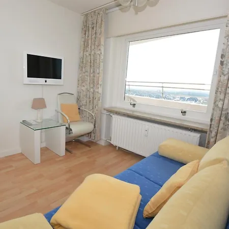 Apartment 1-258, Seeseite Haus Metropol, Traumhafter Nordsee-u Landblick, 11 Etage Westerland